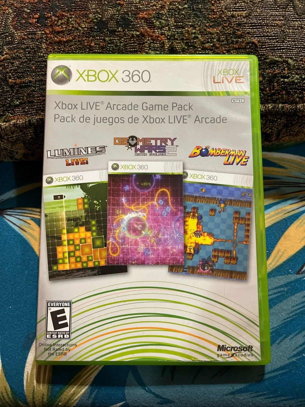 Microsoft Xbox 360 Arcade Game Pack - Green Case